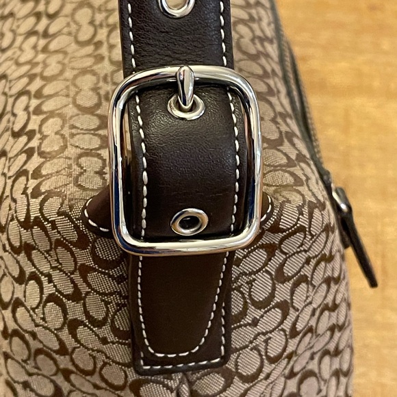 Coach Bags | Coach Signature Baguette Purse Excellent Shape | Poshmark